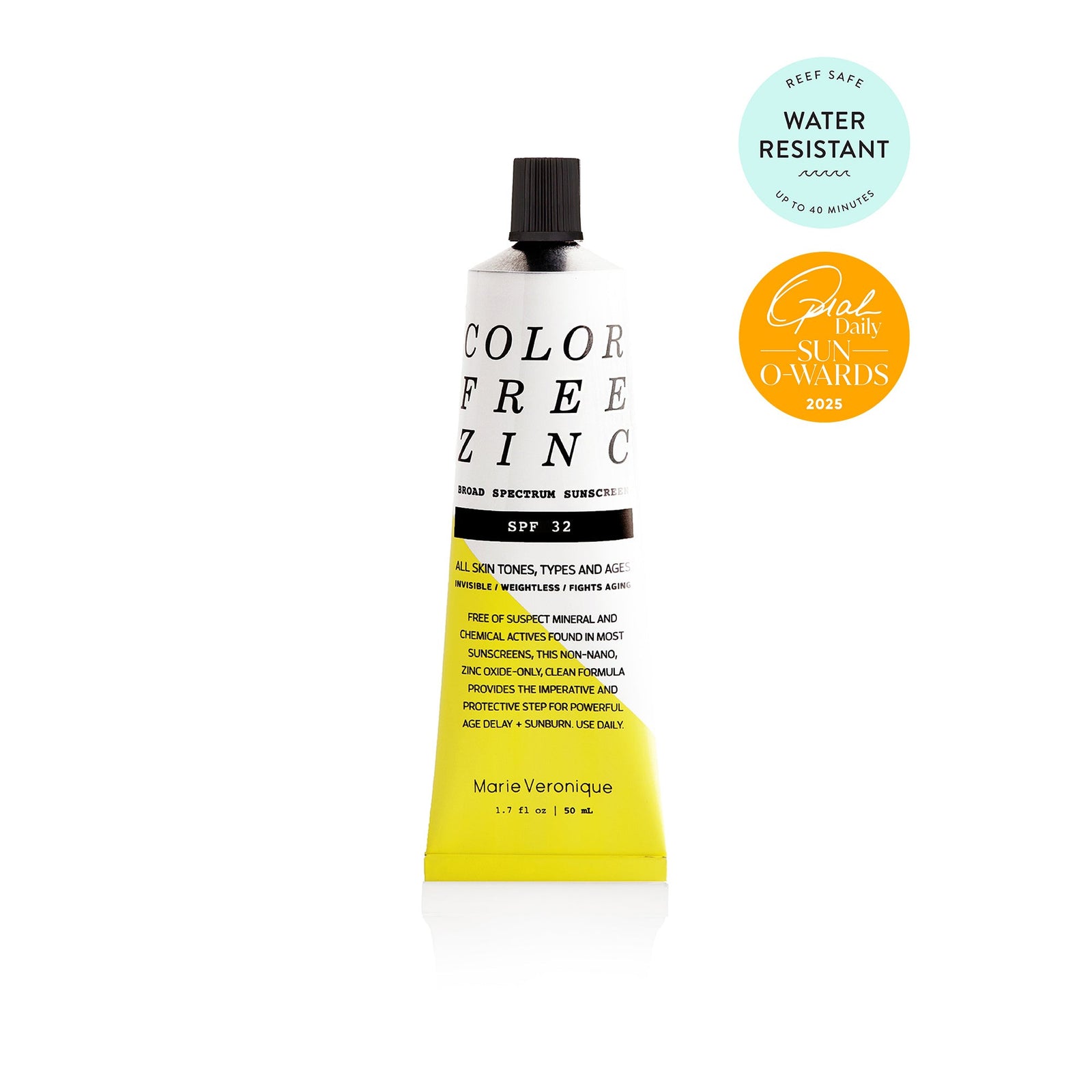 Marie Veronique COLORFREE ZINC Broad Spectrum Sunscreen | SPF 32